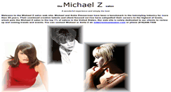 Desktop Screenshot of michaelzsalon.com
